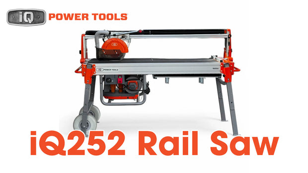 iQ252 10" Dry Cut Rail Saw